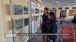 V havířovské knihovně je k vidění výstava fotografií ke Dnům umění nevidomých