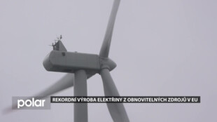 Větrné elektrárny byly loni druhým největším zdrojem elektřiny v EU