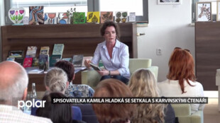 Spisovatelka Kamila Hladká se setkala s karvinskými čtenáři u knihy Lidi od kolotoče