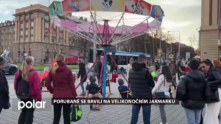 Velikonoční jarmark na Alšově náměstí v Porubě nabídl  dobroty, velikononí dekorace i kulturní program