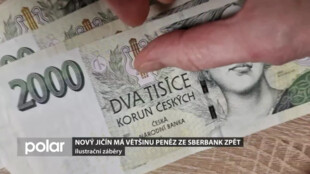 Nový Jičín má většinu peněz ze Sberbank zpět, čeká ještě na 5 milionů