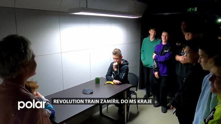 Revolution train zamířil do Moravskoslezského kraje, zastavuje ve dvou městech
