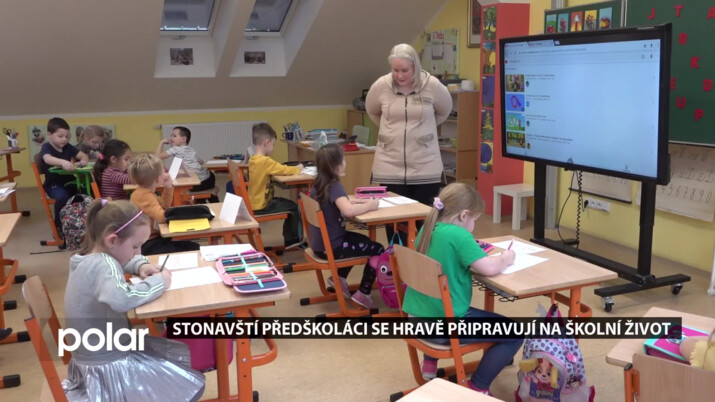 Stonavští předškoláci se hravě připravují na školní život