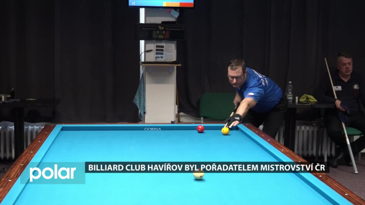 Billiard club Havířov byl pořadatelem mistrovství ČR