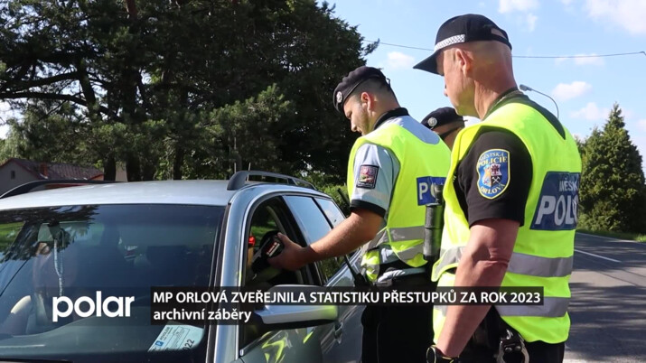 Městská policie Orlová zveřejnila statistiku přestupků za rok 2023