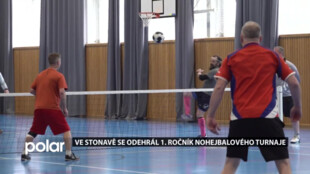 Ve Stonavě se odehrál 1. ročník nohejbalového turnaje