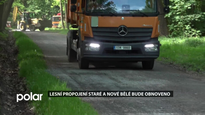 Stezka v Bělském lese bude obnovena. Stavba navazuje na Cestu vody