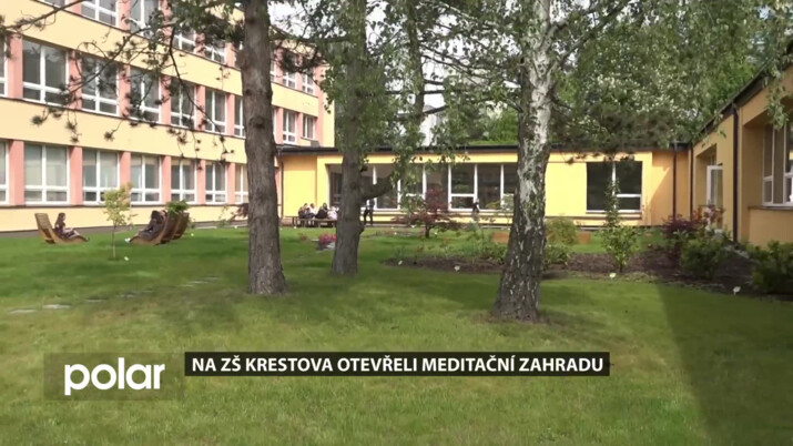 Na ZŠ Krestova v Ostravě otevřeli meditační zahradu pro žáky i veřejnost