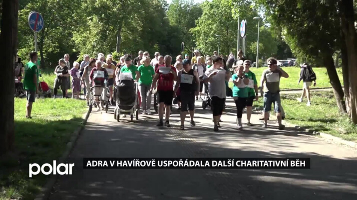 ADRA v Havířově uspořádala charitativní běh na podporu dobrovolnictví i pomoc hendikepovanému Honzovi