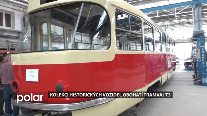 Kolekci historických vozidel obohatí tramvaj Tatra T3. Na její opravu věnuje Ostrava 5 milionů kč