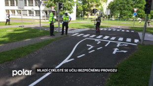 Mladí cyklisté z Ostravy se učili bezpečnému provozu a zasoutěžili si