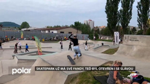 Skatepark už má své fandy, teď v květnu byl otevřen i se slávou