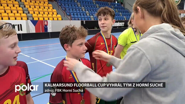 Florbalisté z Horní Suché si z prestižního turnaje ve Švédsku dovezli zlato