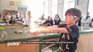 Žáci ZŠ Komenského z Frýdlantu nad Ostravicí předvedli rodičům chemické a fyzikální pokusy