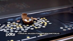 V Opavě byl nalezen mincovní poklad. Jde o nejvýznamnější nález v MSK za posledních 100 let