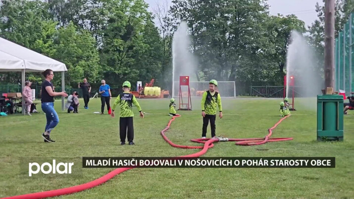 Mladí hasiči bojovali v Nošovicích o Pohár starosty obce
