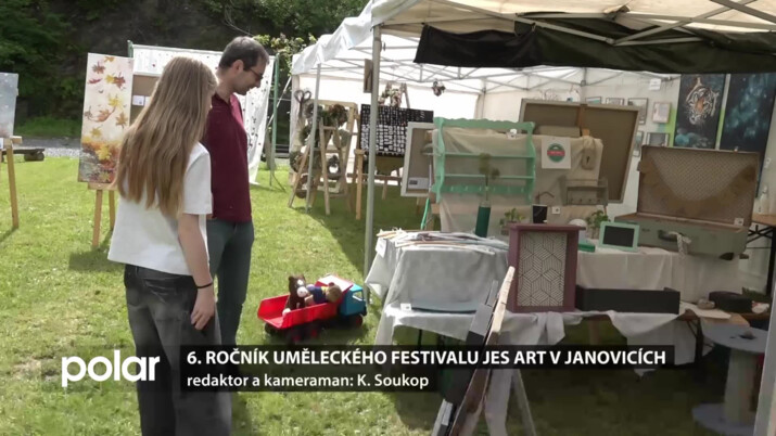 Jesenický umělecký festival Jes Art se konal v Janovicích již pošesté, představil umění, řemesla i workshopy