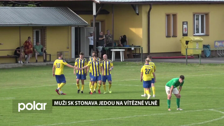 Muži SK Stonava jedou na vítězné vlně
