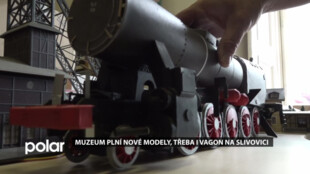 Muzeum plní nové železniční modely, třeba i vagon na slivovici