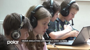 Hravá angličtina otestovala žáky dvanácti základních škol