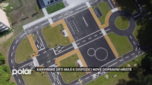 V Karviné otevřeli nové dopravní hřiště, sloužit bude školám i veřejnosti