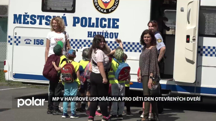 MP v Havířově uspořádala pro děti Den otevřených dveří, připojily se ostatní složky IZS
