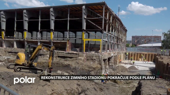 Ocelovou konstrukci zimního stadionu v Opavě prověřují statici. Ne rekonstrukci to nemá vliv