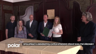 Zástupci obvodu Vítkovice a Fakulty stavební VŠB-TUO podepsali memorandum o spolupráci