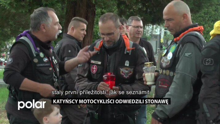 Katyńscy motocykliści odwiedzili Stonawę