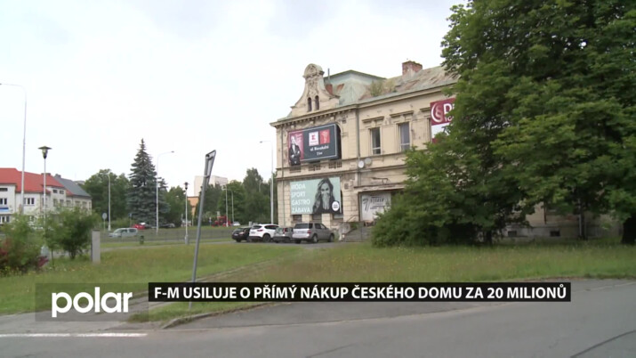 Frýdek-Místek usiluje o přímý nákup Českého domu za téměř 20 milionů korun