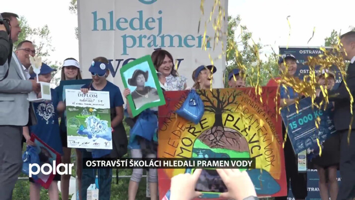 Ostravští školáci hledali pramen vody. Ekologická soutěž vyvrcholila na Slezskoostravském hradě