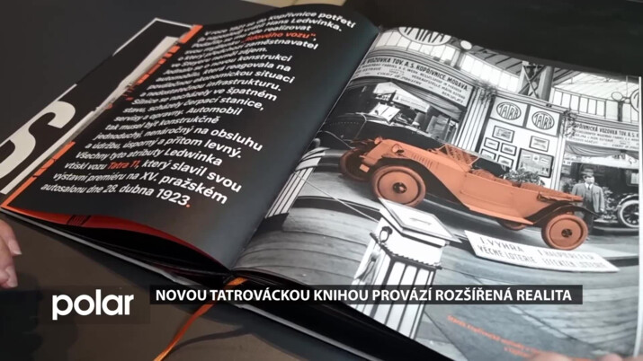 Novou tatrováckou knihou provází čtenáře rozšířená realita