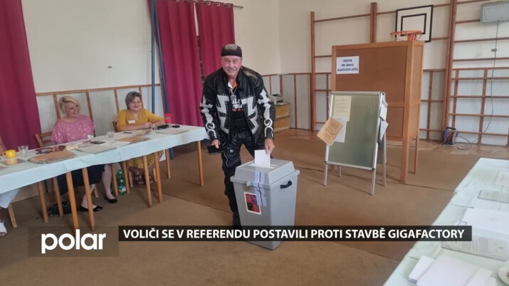 Lidé z Dolní Lutyně a Věřňovic se v referendu vyslovili drtivě proti stavbě gigafactory