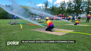 Mladí hasiči z regionu soutěžili v Lubně v požárním útoku