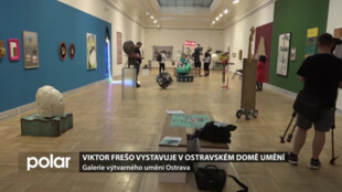 Výstava Viktora Freša a ostravském Domě umění zaujme výtvarnou všestranností i multimediální tvorbou