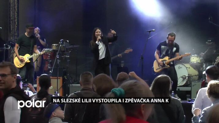 Festival Slezská lilie zval do Moravské i Slezské Ostravy, vystoupila i zpěvačka Anna K
