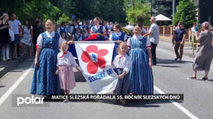 Matice slezská pořádala v Dolní Lomné 55. ročník Slezských dnů