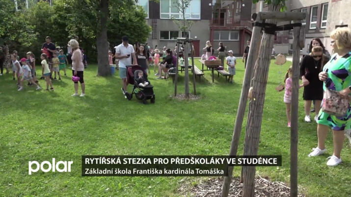 BEZ KOMENTÁŘE: Rytířská stezka pro předškoláky ve škole FKT Studénka
