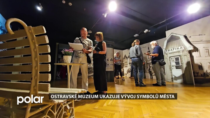 Unikátní výstava Ostravského muzea ukazuje vývoj symbolů města i jeho obvodů