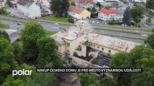 Frýdek-Místek chce ihned po nabytí Českého domu začít se záchovnými pracemi na objektu