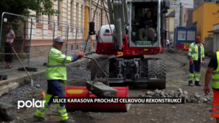 Mariánskohorská radnice dál opravuje silnice. Teď přišla na řadu ulice Karasova, která byla samá boule