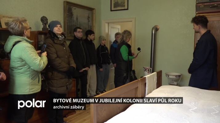 Bytové muzeum Jubilejní kolonie v Ostravě slaví půl roku od otevření