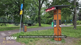 Na Slezské nainstalovali speciální cyklopanely, sloužit budou nejen cyklistům