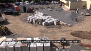 Radnici v Havířově došla trpělivost s firmou, která staví volnočasové hřiště