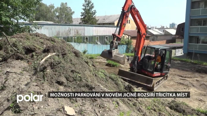 Možnosti parkování v Novém Jičíně rozšíří letos více než třicítka míst