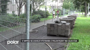 V srpnu se zahájí město výstavbu cyklostezky na ulici ČSA