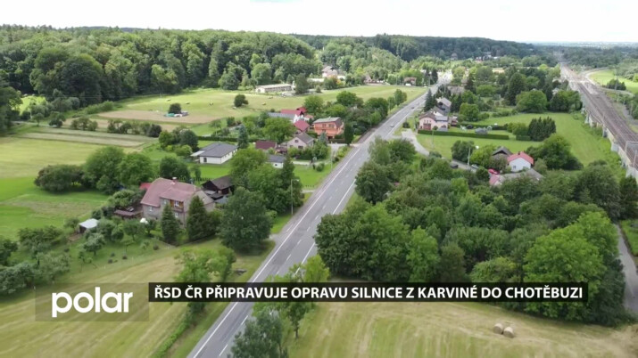 ŘSD ČR připravuje opravu silnice z Karviné-Louk do Chotěbuzi