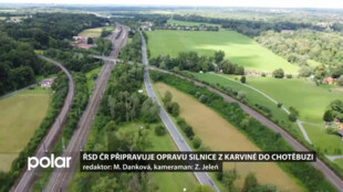 Řidiči budou čekat v koloně, ŘSD ČR připravuje opravu silnice z Karviné-Louk do Chotěbuzi