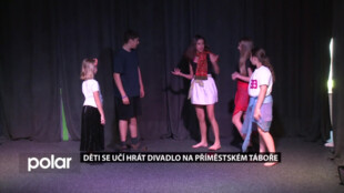 Děti se učily hrát divadlo na příměstském táboře ve Frýdku-Místku