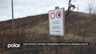 Vedení města Ostravy projednalo petici za likvidaci haldy. Tlak i od občanů pomůže k urychlení sanace